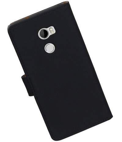 Hoesje voor HTC One X10 Effen booktype Zwart