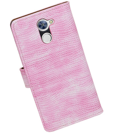Huawei Y7 / Y7 Prime Mini Slang booktype hoesje Roze