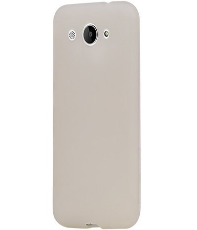 Huawei Y3 2017 TPU back case hoesje Wit