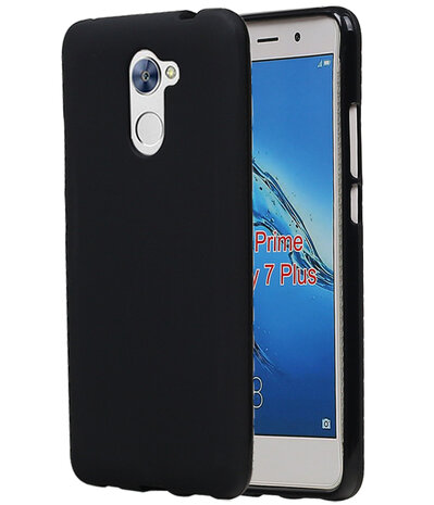 Huawei Y7 Prime TPU back case hoesje Zwart