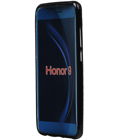 Huawei Honor 9 TPU back case hoesje Zwart