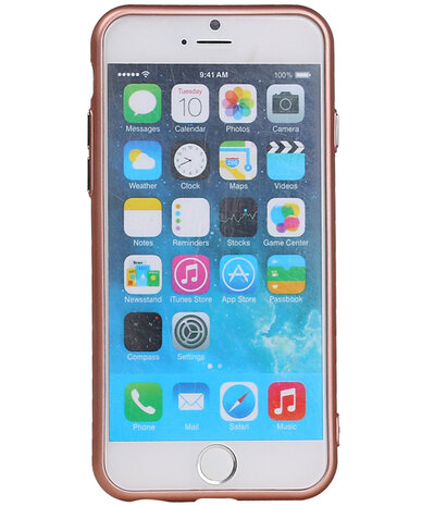 Apple iPhone 6 / 6s Design TPU back case hoesje Roze