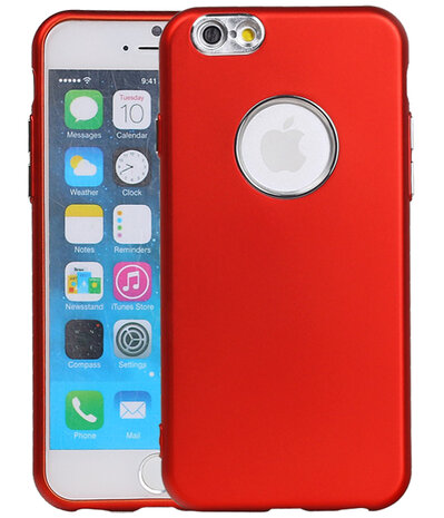 Apple iPhone 7 Design TPU back case hoesje Rood