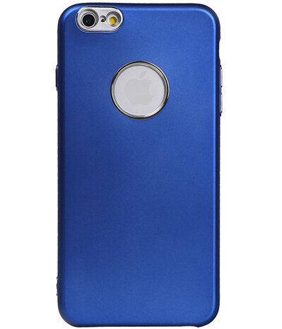 Apple iPhone 6 Plus / 6s Plus Design TPU back case hoesje Blauw