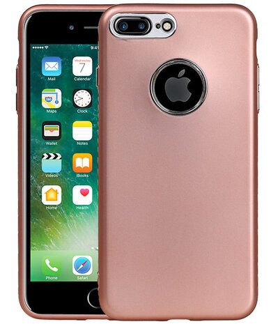 Apple iPhone 7 Plus Design TPU back case hoesje Roze