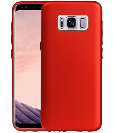 Samsung Galaxy S8 Design TPU back case hoesje Rood