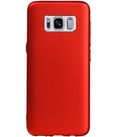 Samsung Galaxy S8 Design TPU back case hoesje Rood