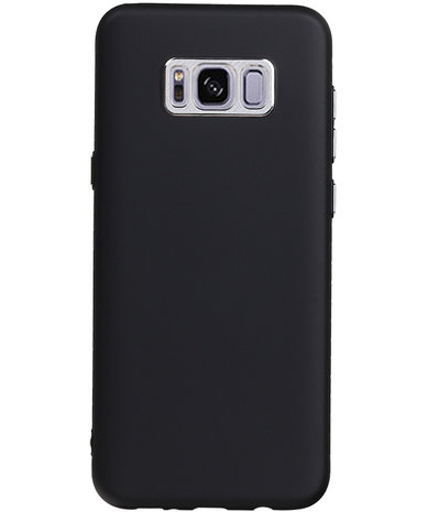 Samsung Galaxy S8 Design TPU back case hoesje Zwart