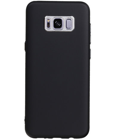 Samsung Galaxy S8 Design TPU back case hoesje Zwart