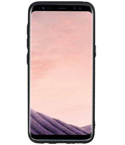 Samsung Galaxy S8 Design TPU back case hoesje Zwart