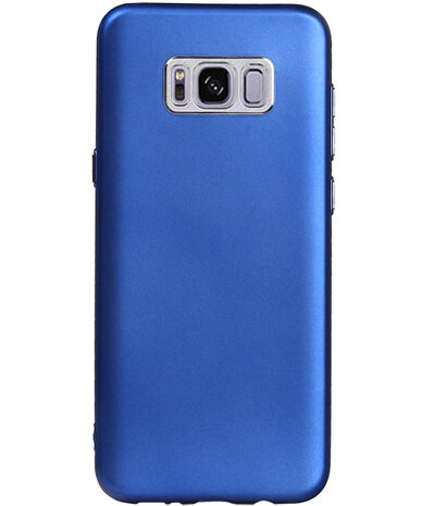 Samsung Galaxy S8+ Plus Design TPU back case hoesje Blauw