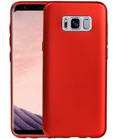 Samsung Galaxy S8+ Plus Design TPU back case hoesje Rood