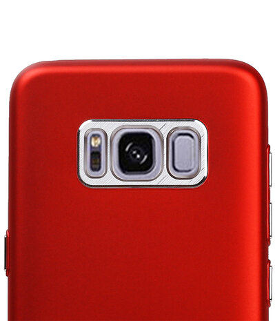 Samsung Galaxy S8+ Plus Design TPU back case hoesje Rood