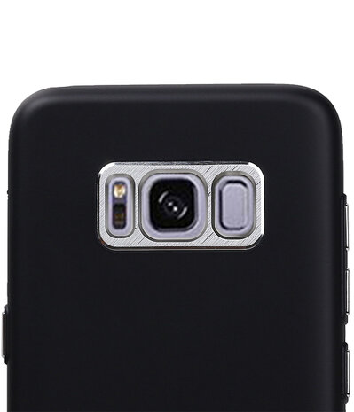 Samsung Galaxy S8+ Plus Design TPU back case hoesje Zwart