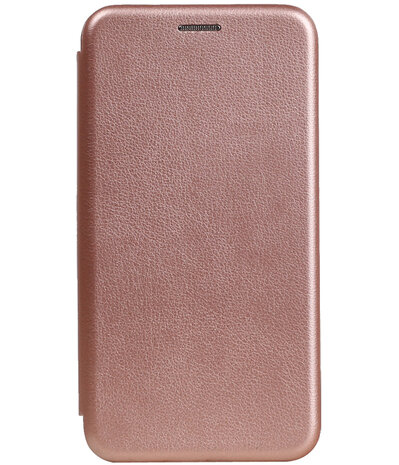 Huawei Y5  / Y6 2017 Folio leder look booktype hoesje Roze
