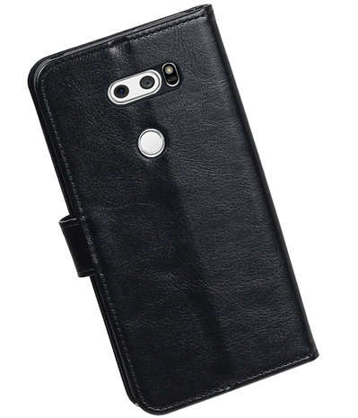 Zwart Portemonnee booktype hoesje LG V30