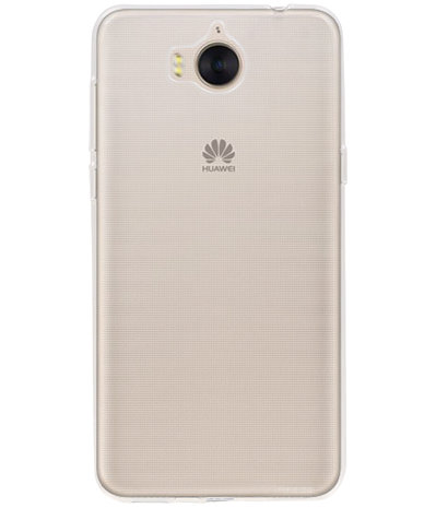Huawei Y5 2017 Smartphone Cover Hoesje Transparant