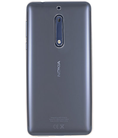 Nokia 5 Smartphone Cover Hoesje Transparant