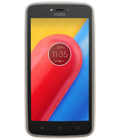 Motorola Moto C Smartphone Cover Hoesje Transparant