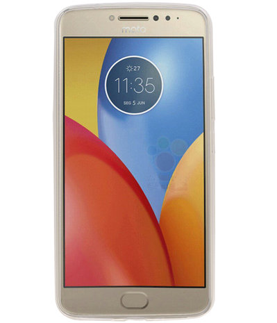 Motorola Moto E4 Plus Smartphone Cover Hoesje Transparant