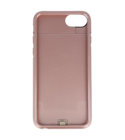 Roze smart batterij hoesje Apple iPhone 6 / 6s Plus en iPhone 7 Plus