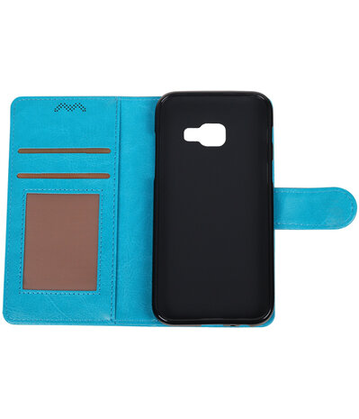 Turquoise Portemonnee booktype hoesje Samsung Galaxy A3 2017 A320