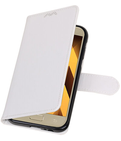 Wit Portemonnee booktype Hoesje voor Samsung Galaxy A5 2017 A520