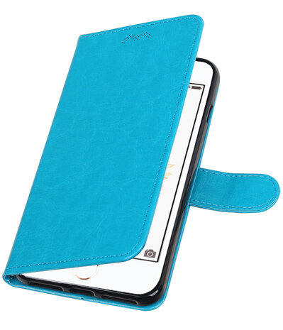 Turquoise Portemonnee booktype hoesje Apple iPhone 7 Plus / 8 Plus