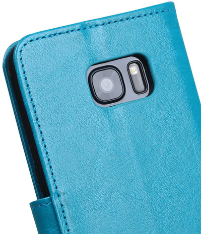 Turquoise Portemonnee booktype hoesje Samsung Galaxy S7 Edge G935F