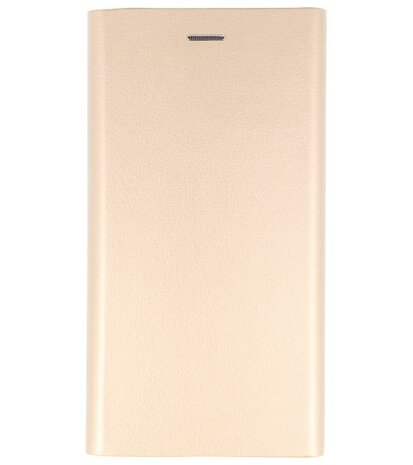 Goud Folio flipbook hoesje Apple iPhone 6 Plus / 6s Plus