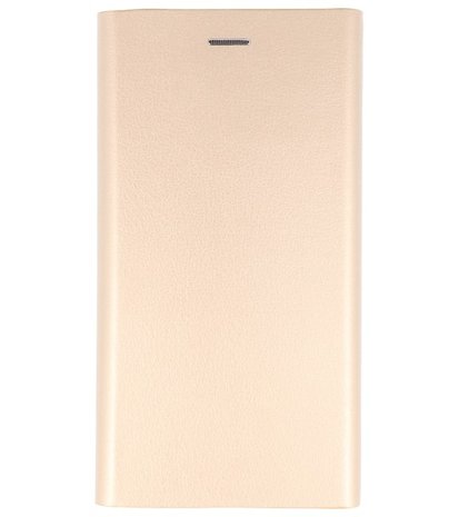 Goud Folio flipbook hoesje Apple iPhone 7 Plus / 8 Plus