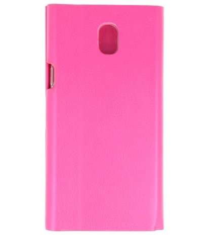 Roze Folio flipbook hoesje Samsung Galaxy J5 2017