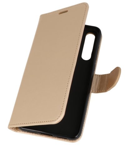 Goud Wallet Case Hoesje voor Huawei P20 Pro