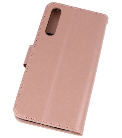 Roze Wallet Case Hoesje voor Huawei P20 Pro