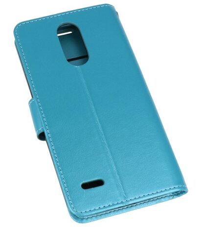Turquoise Wallet Case Hoesje voor LG K8 2018