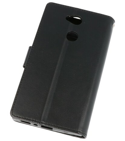 Zwart Wallet Case Hoesje voor Sony Xperia L2