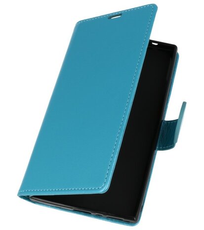 Turquoise Wallet Case Hoesje voor Sony Xperia L2