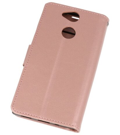 Roze Wallet Case Hoesje voor Sony Xperia XA2