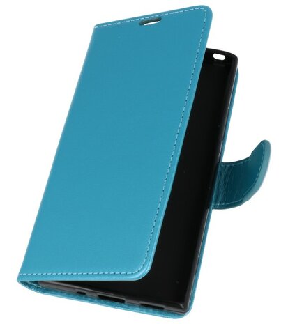 Turquoise Wallet Case Hoesje voor Sony Xperia XA2