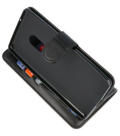 Zwart Wallet Case Hoesje voor Sony Xperia XZ2