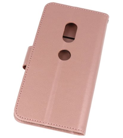 Roze Wallet Case Hoesje voor Sony Xperia XZ2