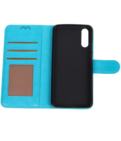 Turquoise Portemonnee Wallet Case Hoesje voor Huawei P20