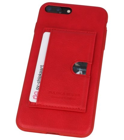 Rood Hardcase cover Hoesje voor Apple iPhone 7 / 8 Plus