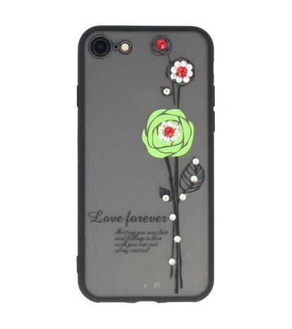 Love Forever back case Hoesje voor Apple iPhone 7 / 8