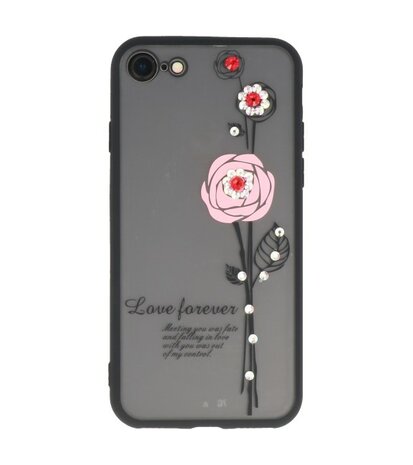 Love Forever back case Hoesje voor Apple iPhone 7 / 8