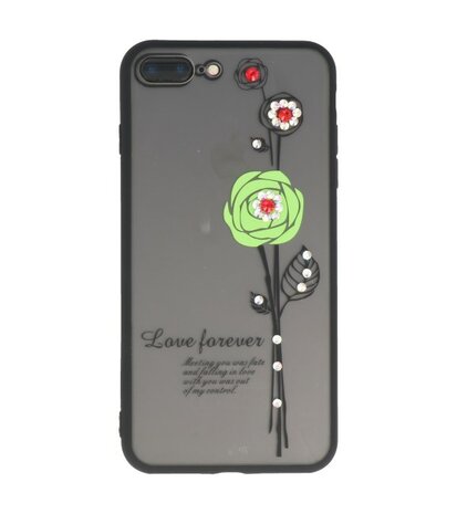 Love Forever back case Hoesje voor Apple iPhone 7 / 8 Plus