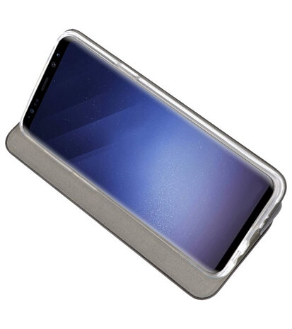 Zwart Premium Folio Wallet Hoesje voor Samsung Galaxy S9