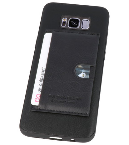 Zwart Hardcase cover Hoesje voor Samsung Galaxy S8 Plus