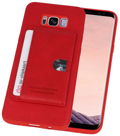 Rood Hardcase cover Hoesje voor Samsung Galaxy S8 Plus