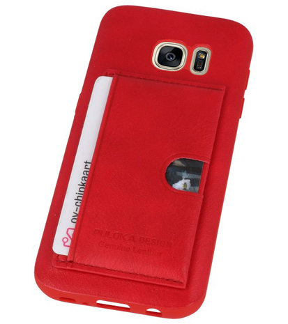 Rood Hardcase cover Hoesje voor Samsung Galaxy S7